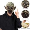 imageSpooktacular Creations Scary Halloween Zombie Mask Full Head Horror Alien Ghost Devil Demon Face Mask Creepy Latex Monster Cap Masks for Adult Cosplay Halloween Costume Accessory Party Dress Up