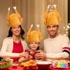imageSpooktacular Creations Thanksgiving Roasted Turkey Hat Plush Turkey Cap for Kids Women and Men Thanksgiving Party Cosplay Costume Dress Up Party