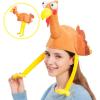 imageSpooktacular Creations Thanksgiving Turkey Hat Thanksgiving Accessories Turkey Hat for Party Favor Supplies Dressup Party for Adults