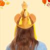 imageSpooktacular Creations Thanksgiving Turkey Hat Thanksgiving Accessories Turkey Hat for Party Favor Supplies Dressup Party for Adults