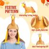 imageSpooktacular Creations Thanksgiving Turkey Hat Thanksgiving Accessories Turkey Hat for Party Favor Supplies Dressup Party for Adults