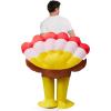 imageSpooktacular Creations Thanksgiving Turkey Inflatable Costume for Adult Blow up Costume Riding a Turkey Rideon for Halloween Party Cosplay event Outdoors Show Party Halloween Costumes for Men