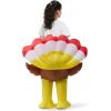 imageSpooktacular Creations Thanksgiving Turkey Inflatable Costume for Kids Blow up Costume Riding a Turkey Rideon for Halloween Party Cosplay event Halloween Inflatable Costumes for Boys and Girls