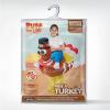 imageSpooktacular Creations Thanksgiving Turkey Inflatable Costume for Kids Blow up Costume Riding a Turkey Rideon for Halloween Party Cosplay event Halloween Inflatable Costumes for Boys and Girls