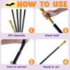 imageSpooktacular Creations Walking Cane Costume Vintage Staff Prop Stick Accessories for Dress Canes Party Pretend Play Costume for Adults and KidsGold