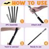 imageSpooktacular Creations Walking Cane Costume Vintage Staff Prop Stick Accessories for Dress Canes Party Pretend Play Costume for Adults and KidsSilver