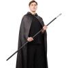 imageSpooktacular Creations Walking Cane Costume Vintage Staff Prop Stick Accessories for Dress Canes Party Pretend Play Costume for Adults and KidsSilver