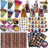 imageJOYIN 168PCS Halloween Stationery Set Art Set for Kids Birthday Gifts 24 Pack Halloween Themed Stationery Class Exchange Party Favors Supplies Carnival Game Prizes Gifts Goodies Bags Fillers