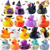 imageJOYIN 18 PCS Halloween Rubber Ducks Halloween Ducks for Halloween Goodie Bag Fillers Rubber Duckies Baby Bath Toys for Halloween Party Favors Decorations School Classroom Game Prizes
