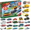 imageJOYIN 2024 Christmas Advent Calendar 24 Days Countdown Calendar Diecast Cars Set Christmas Vehicles Toys for Boys Kids Classroom Prizes Xmas Gift Xmas Party Favor Gifts Advent Calendar Kids