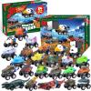 imageJOYIN 2025 Christmas Advent Calendar 24 Days Countdown Calendar Toys with Monster Truck Toys Christmas Party Favor Gifts Xmas Countdown Xmas Gift Classroom Prizes