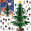 imageJOYIN 2025 Christmas Advent Calendar 24 Days Countdown Calendar with Christmas Tree 24 PCS Ornaments for Boys Girls ampamp Kids Party Favors Classroom Prizes Xmas Gift Xmas Tree Countdown