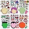 imageJOYIN 30 Pcs Halloween Make a Face Stickers for Kids Halloween Party Favor Party Craft Supplies Fall Sticker Sheets with 6 Different Facial Expression Classroom Art Activities Treat Games Goodies