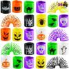 imageJOYIN 36 PCS Halloween Coil Spring Toys for Kids Mini Magic Springs for Halloween Party Favors Stress Coils Fidget Toy for Trick or Treat Goodie Bag Fillers Students Classroom Game Prizes