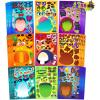 imageJOYIN 36 PCS Halloween Craft Stickers for Kids Party Favor Make a Face Stickers with Designs Witch Vampire DIY Craft Supplies for Halloween Party Game Classroom Activities Gift GoodiesFace Stickers
