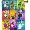 imageJOYIN 36 PCS Halloween Craft Stickers for Kids Party Favor Make a Face Stickers with Designs Witch Vampire DIY Craft Supplies for Halloween Party Game Classroom Activities Gift GoodiesFunny Stickers