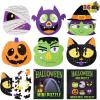 imageJOYIN 36 Pcs Halloween Jigsaw Puzzle Set for Kids Party Favors 6 Characters Paper Board Mini Puzzles in Blind Boxes Halloween Mystery Toy Surprise Box for School Activities Gifts Party Games
