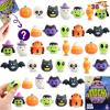 imageJOYIN 36 Pcs Halloween Mochi Squishy Toy in Blind Bags with 12 Characters for Stress Relief Halloween Mystery Toy Surprise Bag for Kids Trick or Treating Party Favors Supplies Goodie Fillers