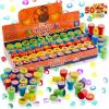 imageJOYIN 50 Pcs Thanksgiving Stampers Stamps for Kids Age 35 Turkey Party Favor Supplies Thanksgiving Arts ampamp Crafts for Kids Family Activities Classroom Exchange Prizes Gift Fall Stamper Assortment