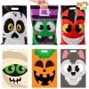 imageJOYIN 72 Pcs Halloween Bags Plastic Goodie Bag in 6 Designs for Halloween Candy Trick or Treating Party Favors alloween TrickorTreat SnacksBags Party Supplies Classroom Prizes