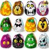 imageJOYIN 72PCS Halloween Drawstring Goody Bags Halloween Treats Bags Trick or Treat Bag Goodie Candy Gift Bag Bulk for Kids Trick or Treating Party Favors Supplies 12 Designs Classroom Gifts Prizes