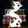 imageJOYIN 8ft Tall Halloween Inflatables Outdoor Decorations Inflatable Ghosts Hugging Tree Light Up Ghost Halloween Blow Up Yard Decoration for Patio Lawn Garden Trees Outside Holiday Decor