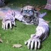 imageJOYIN Halloween Decoration Outdoor Zombie Groundbreaker Halloween Groundbreaker with LightUp Eyes and Creepy Sound Scary Zombie Prop for Graveyard Haunted House Lawn Yard Outside Decor