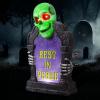 imageJOYIN Halloween Decorations Outdoor Graveyard Tombstone Glow Skeleton Gravestone 165quot 3D Plastic LED Tombstone Scary Haunted House Decor for Yard Garden Party Outside Lawn