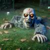 imageJOYIN Halloween Decorations Outdoor LightUp Zombie Groundbreaker with bloodstain and Creepy Sound for Halloween Outside Decor Lawn Yard Patio Graveyard Decoration Haunted House PropZombie
