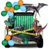 imageJOYIN Halloween Dinosaur Park Theme Decorations Halloween Dinosaur Car Sticker Kit Trunk or Treat Decorations for SUV Archway Garage Door Decor