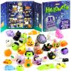 imageJOYIN Halloween Mochi Squishy Toys and Rubber Duck Surprise Toy Set Holiday CountDown to Halloween Advent Calendar Toys for Kids Party Favor Supply Trick or TreatingTPR Mochi