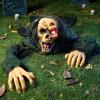imageJOYIN Halloween Outdoor Decoration Zombie Groundbreaker Outside Halloween Graveyard Decor Zombie Prop with Creepy Sound and Glowing Eyes Scary Groundbreaker Decorations for Lawn Yard Haunted House