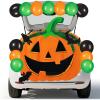 imageJOYIN Halloween Pumpkin Car Decorations Kit with Pumpkin Bat Cutouts and Balloons Halloween Trunk or Treat Decorations for SUV Party Supplies Car Archway Garage