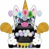 imageJOYIN Halloween Trunk Or Treat Car Decorations Kit Unicorn Archway Garage Stickers for SUV Haunted House Outdoor Indoor with Paper Flowers Balloons Tassel