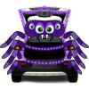 imageJOYIN Halloween Trunk or Treat Car Decorations Kit Halloween Spider Theme Decorations with String LED for Car SUV Garage Door Outdoor Entryway Archway