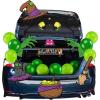imageJOYIN Halloween Trunk or Treat Car Witch Decorations Kit for SUV Haunted House Archway Decor Hat Balloons Cauldron Broom Black Cat Vehicle Stickers for Van Garage Door Entryway