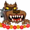 imageJOYIN Halloween Werewolf Trunk or Treat Car Decorations Kit for SUV Vehicle Pickup Van Party Supplies Outdoor Decor Balloons Door Archway Entryway Haunted House Scary