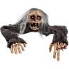 imageJOYIN Halloween Zombie Decoration Outdoor Groundbreaker Halloween Outside Decor Scary Zombies Props with Glowing Eyes and Sound for Graveyard Haunted House Lawn Yard Garden Decoration