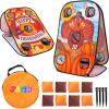 imageJOYIN Thanksgiving Portable Collapsible 5 Holes Toss Game Board with 8 Bean Bags for Outdoor Indoor Yard Games Backyard Party and Thanksgiving Theme Party Favor Supplies