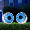imageJoiedomi 2 Packs Halloween Inflatables Large Set of Eyes Decoration Blow Ups Green Eyes for Yard 3 Ft Inflatable Halloween Decor Outdoor with LEDs Party Supplies Blow up Decoration for Indoor OutdoorIced Eyeball