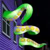 imageJoiedomi 3 Pcs Halloween Inflatables Octopus Tentacle Outdoor Window Decorations Octopus Legs with Buildin LEDs Halloween Front Door Window Roof Prop Outdoor Holiday Blow up Decor for Garden LawnGreen