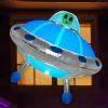 imageJoiedomi 45 FT Halloween Inflatable Alien Outdoor Decorations Halloween Blow Up for Yard Blow Up UFO Decor Outdoor with Color Changing LEDs Inflatable Alien with UFO Window Decorations