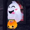 imageJoiedomi 45 ft Tall Halloween Inflatable Outdoor Decorations Blow Up Halloween Yard Decorations Inflatable Window Ghost Decor Blow Up Ghost with Candy Basket for Window Decor