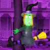 imageJoiedomi 4FT Halloween Inflatable Witch with Buildin LED Lights  Outdoor Blow Up Decor for Yard Trees ampamp Parties  Witch Decorations Waterproof Halloween Inflatables Outdoor Blow Up Yard Decor