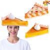 imageSpooktacular Creations 2 PCS Thanksgiving Decorative Plush Pumpkin ampamp Apple Pie Hats Thanksgiving Novelty Hats Party Favor Supplies Accessories Costume Dress Up