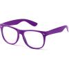 imageSpooktacular Creations Nerd Glasses Black Fake Glasses with Clear Lenses Costume Props Halloween Cosplay for Men Women Adult Halloween Accessories OutfitPurple