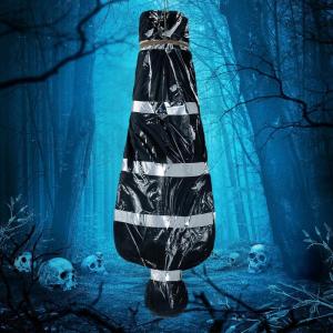 imageJOYIN 5ft Hanging Corpse Dead Victim Props Scary Inflatable Halloween Decorations Outdoor Creepy Body Haunted House Decor Props for Indoor Lawn Yard Party Garden