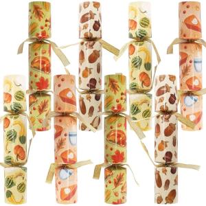 imageJOYIN 8 PACK Thanksgiving NonSnap Party Favor Maple Style Thanksgiving No Snap Party Table Favor Set with Joke Dice ampamp Gifts Fall Holiday Dinner Traditions Prizes Supplies for Kids AdultsCake and Nut