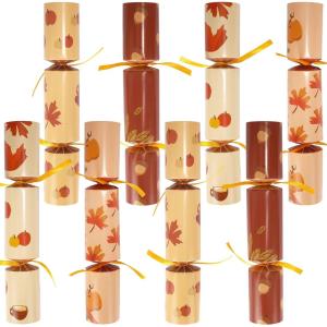 imageJOYIN 8 PACK Thanksgiving NonSnap Party Favor Maple Style Thanksgiving No Snap Party Table Favor Set with Joke Dice ampamp Gifts Fall Holiday Dinner Traditions Prizes Supplies for Kids AdultsMaple