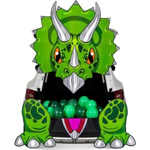 imageJOYIN Halloween Dinosaur Trunk Or Treat Car Decorations Kit for SUV Outdoor Indoor Triceratops Archway Sticker Decor with Balloons for Haunted House Garage Lawn